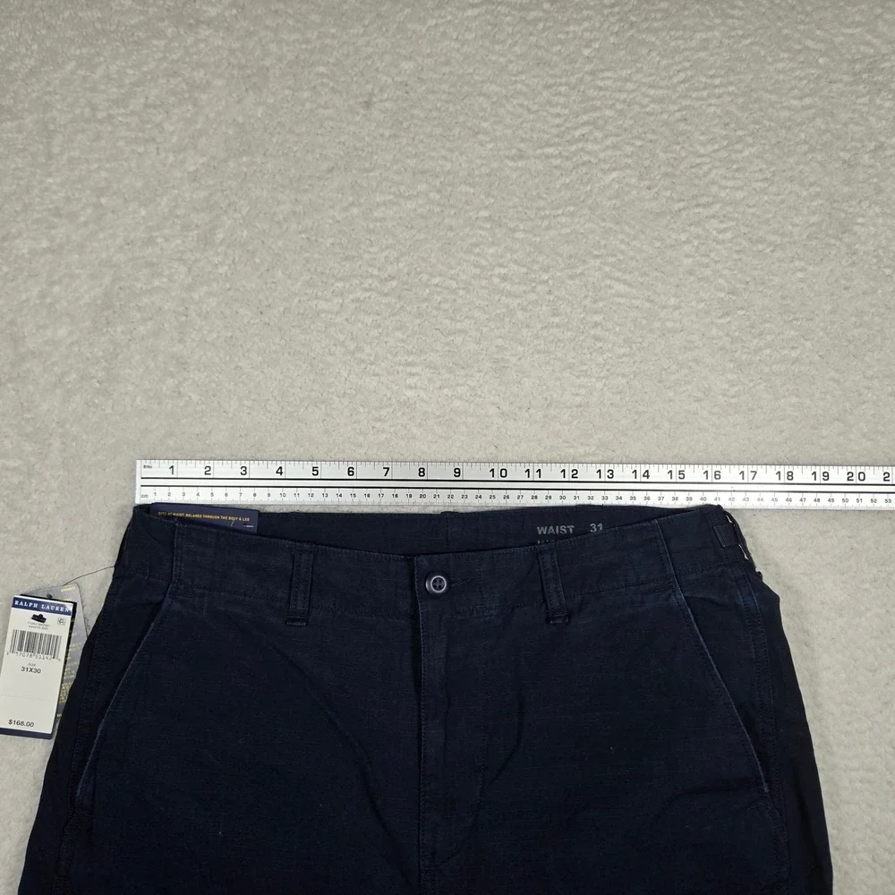 Polo Ralph Lauren Mens 31x30 Relaxed Fit Surplus Utility Cargo Pants Navy
